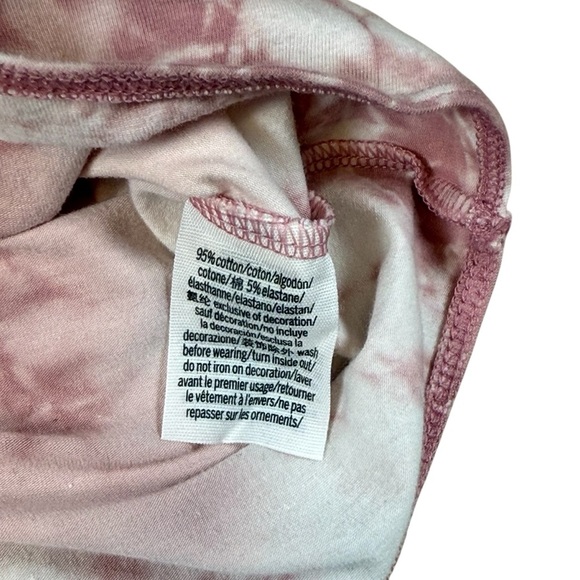 Victoria’s Secret Pink White Long Sleeve Cotton Bodysuit Women Sz L - Picture 3 of 5